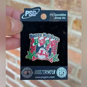 Cleveland Indians Guardians Holidays 2001 Pin Christmas MLB Baseball NEW